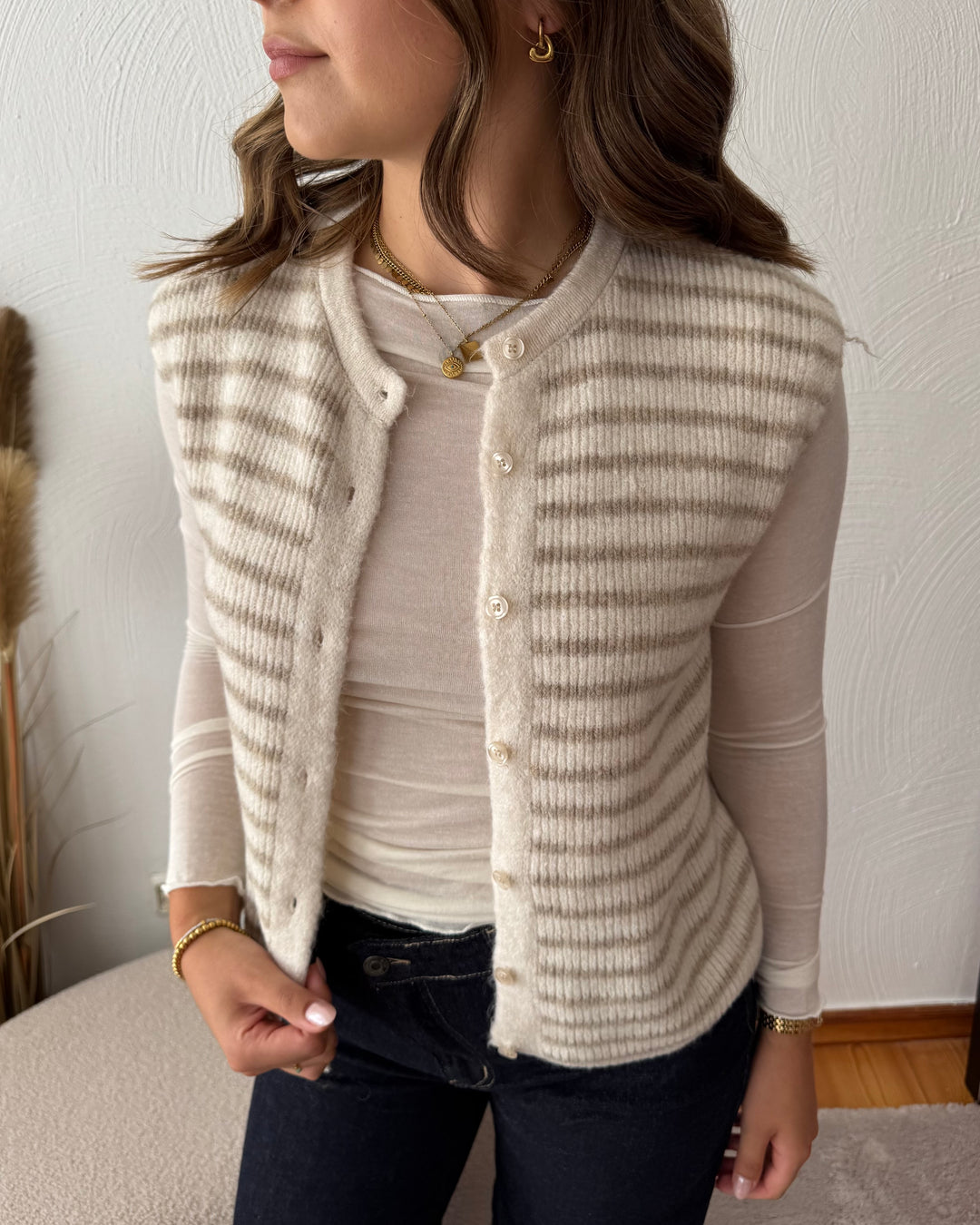 MIA Stripes - Strickweste