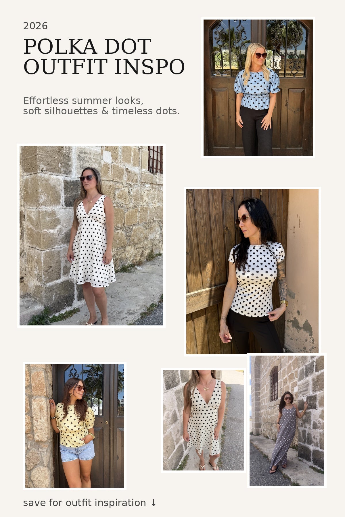 Polka Dot: Warum der Punkt der Trend des Sommers ist