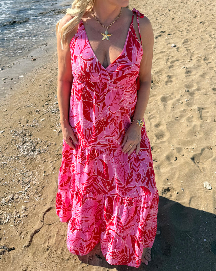 Tropical Maxi-Kleid