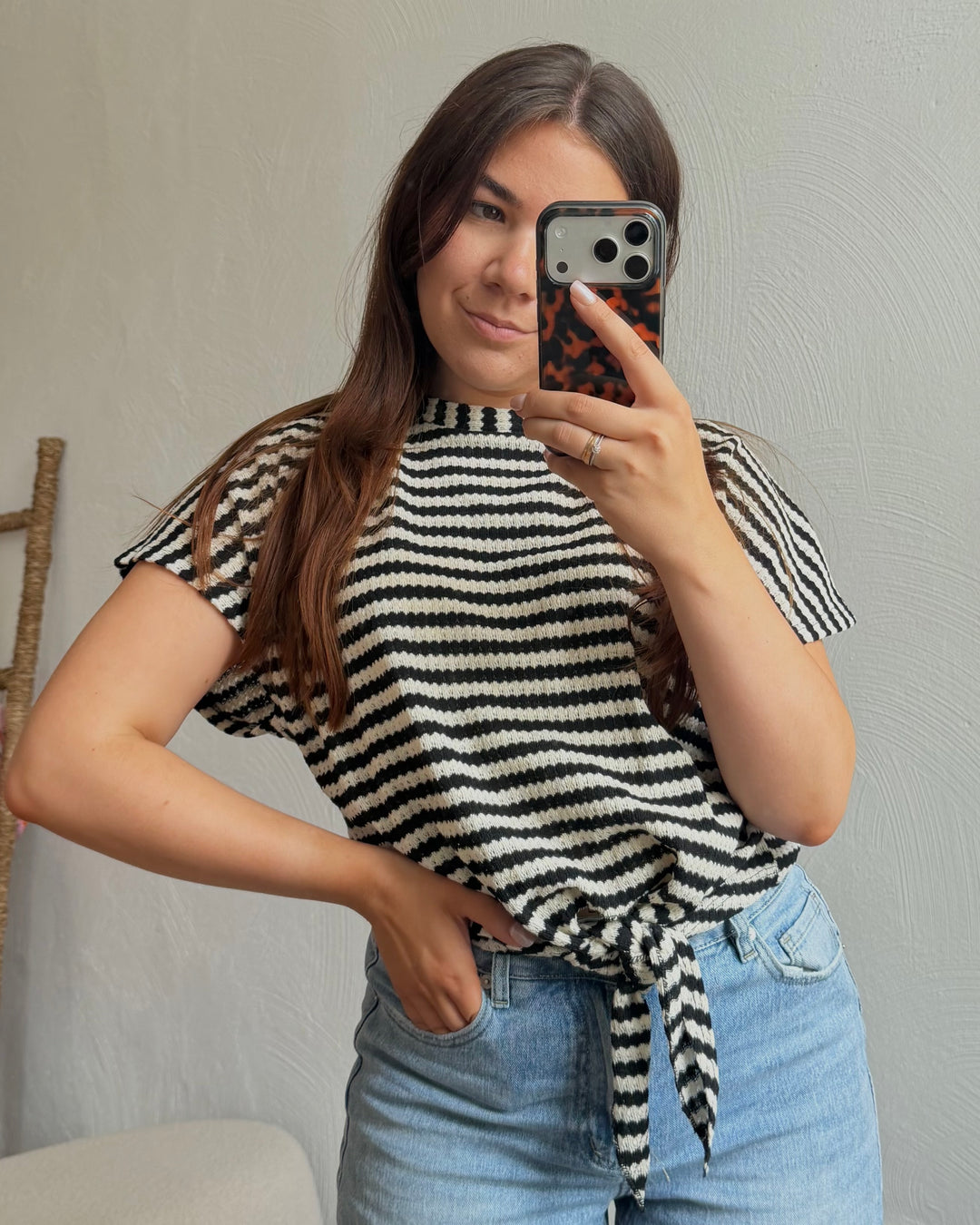 Stripe Knit Shirt
