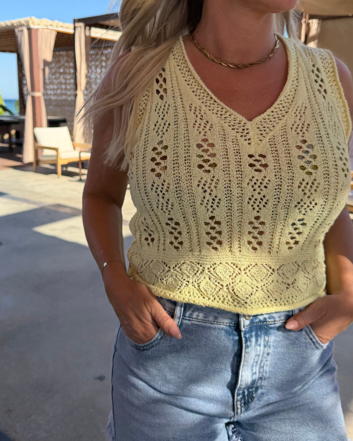 Crochet Top Lemon