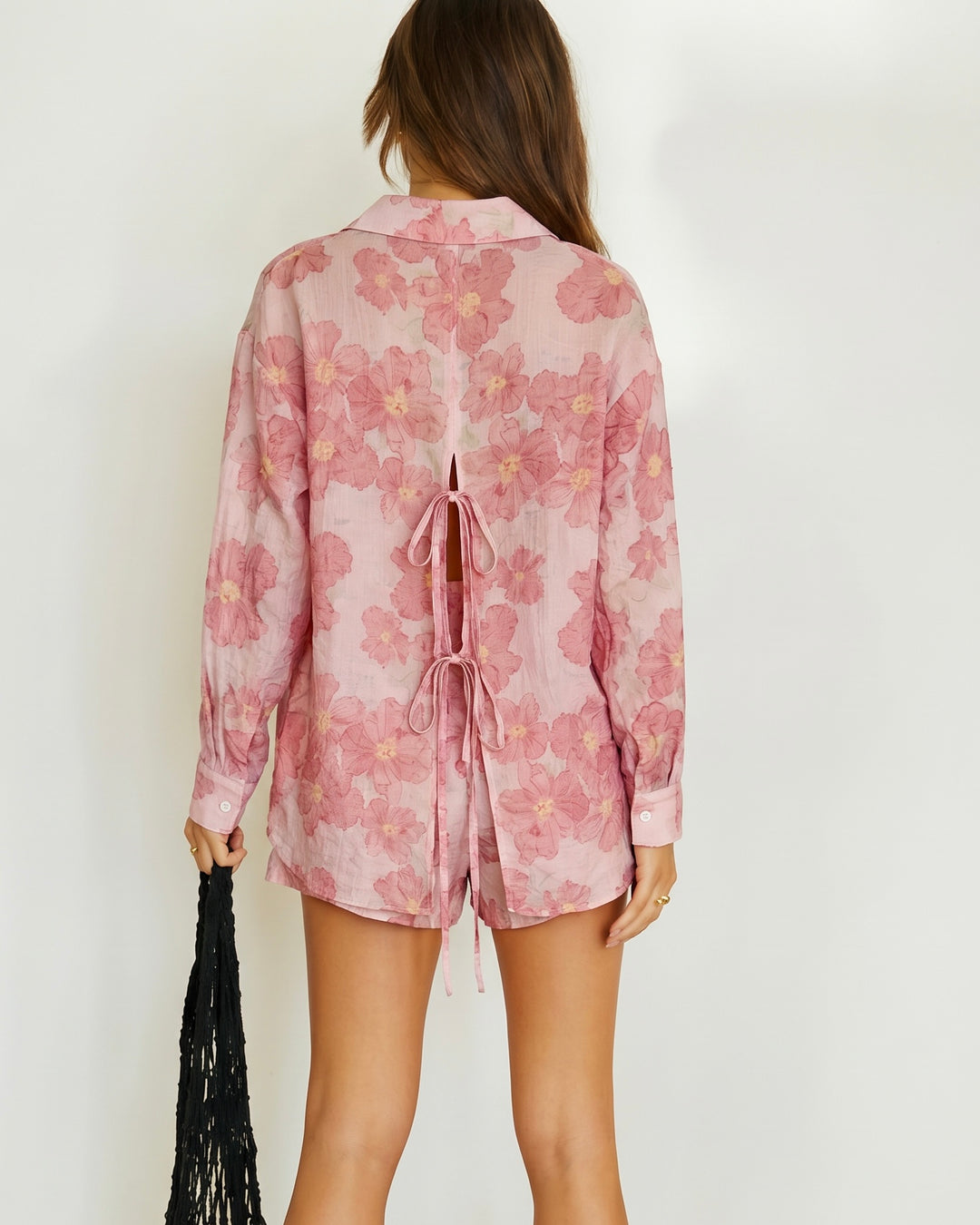 Shorts mit Blumendesign