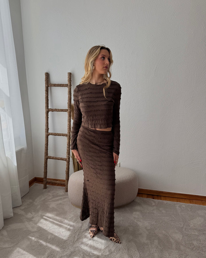 JILL - Ruffle Skirt