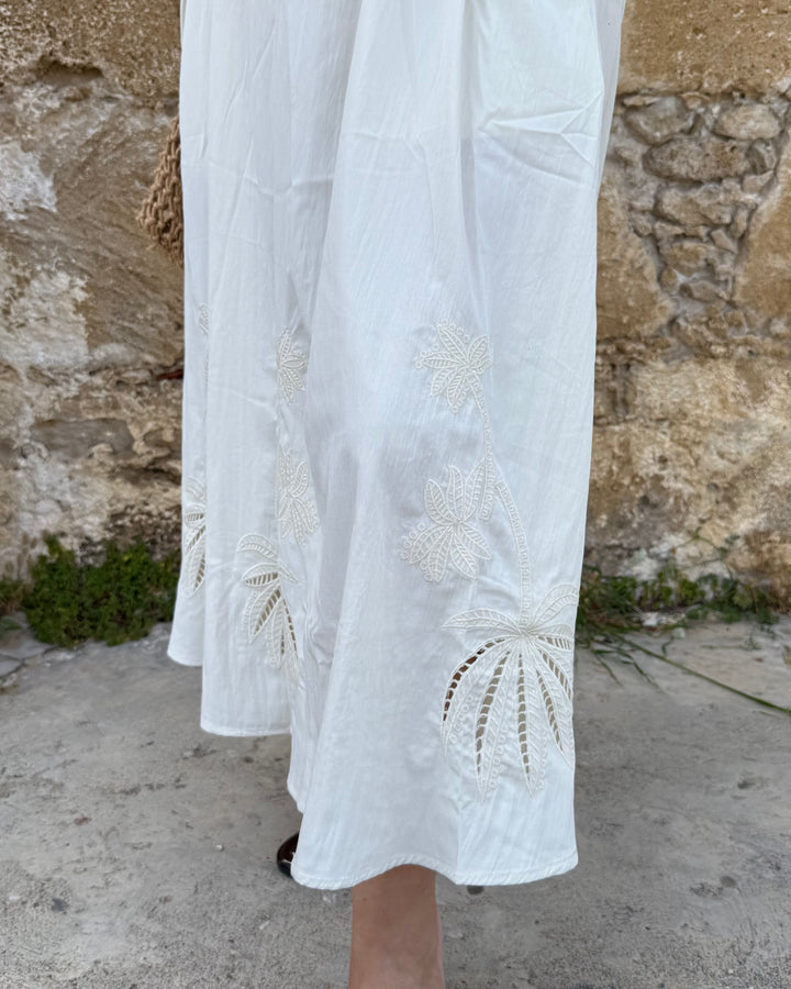 Baumwoll Creme — Crochet Saum