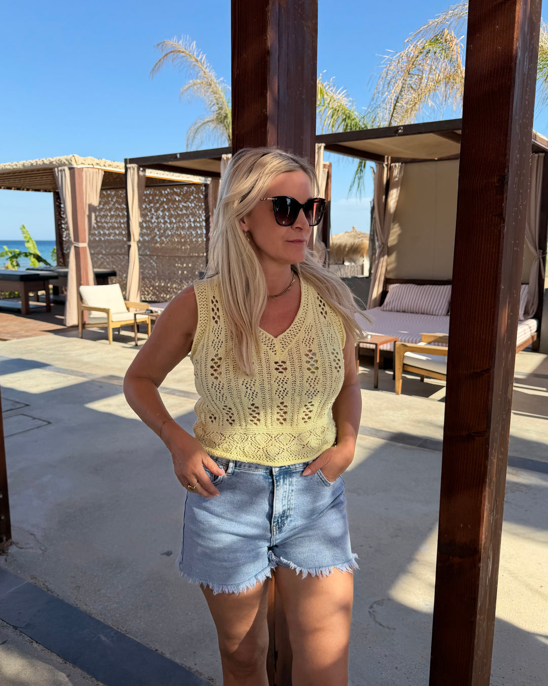 Crochet Top Lemon