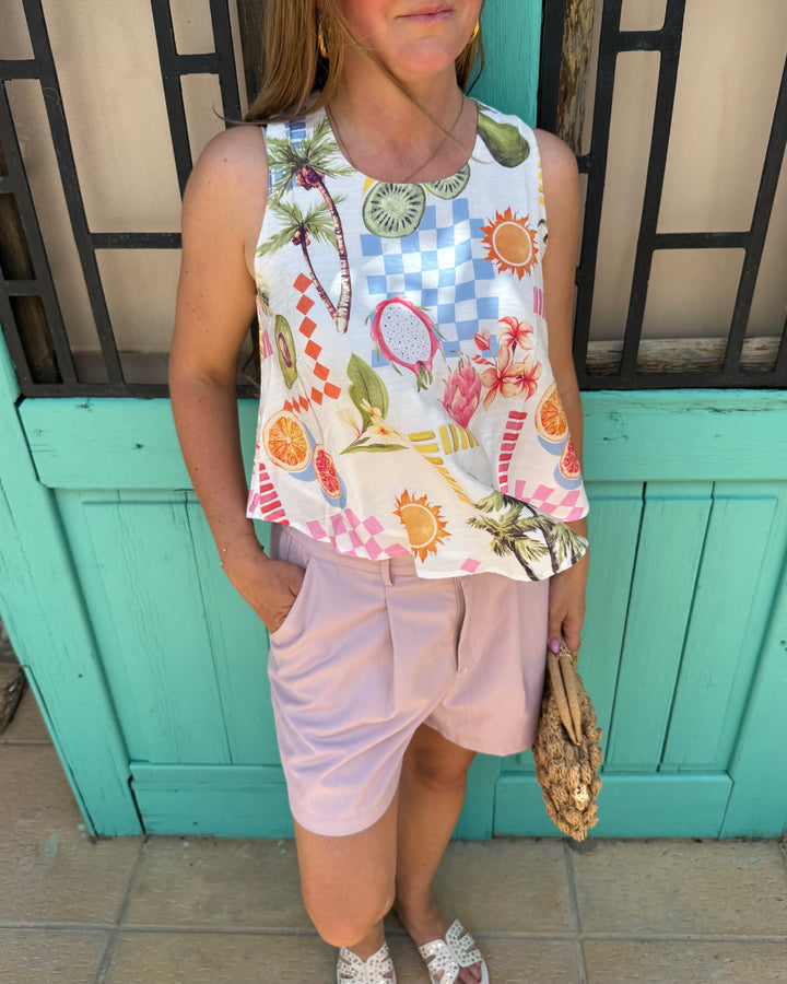 Tropical Vibes Crop Top