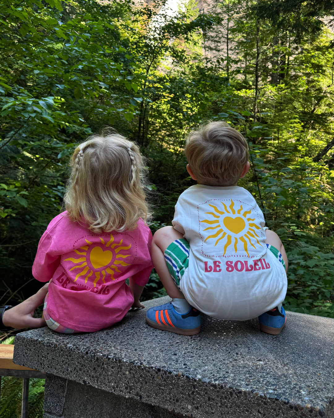 T-Shirt MINI&ME "Le Soleil" (keine Rücknahme)