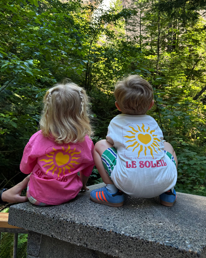 T-Shirt MINI&ME "Le Soleil" (keine Rücknahme)