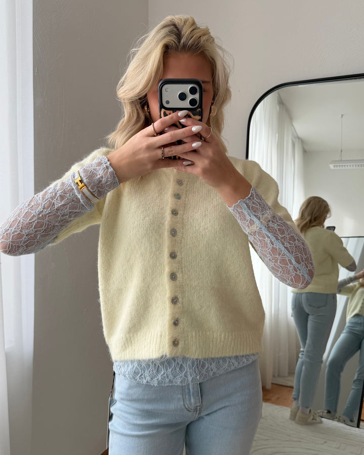 LACE DREAM - Spitzen-Longsleeve