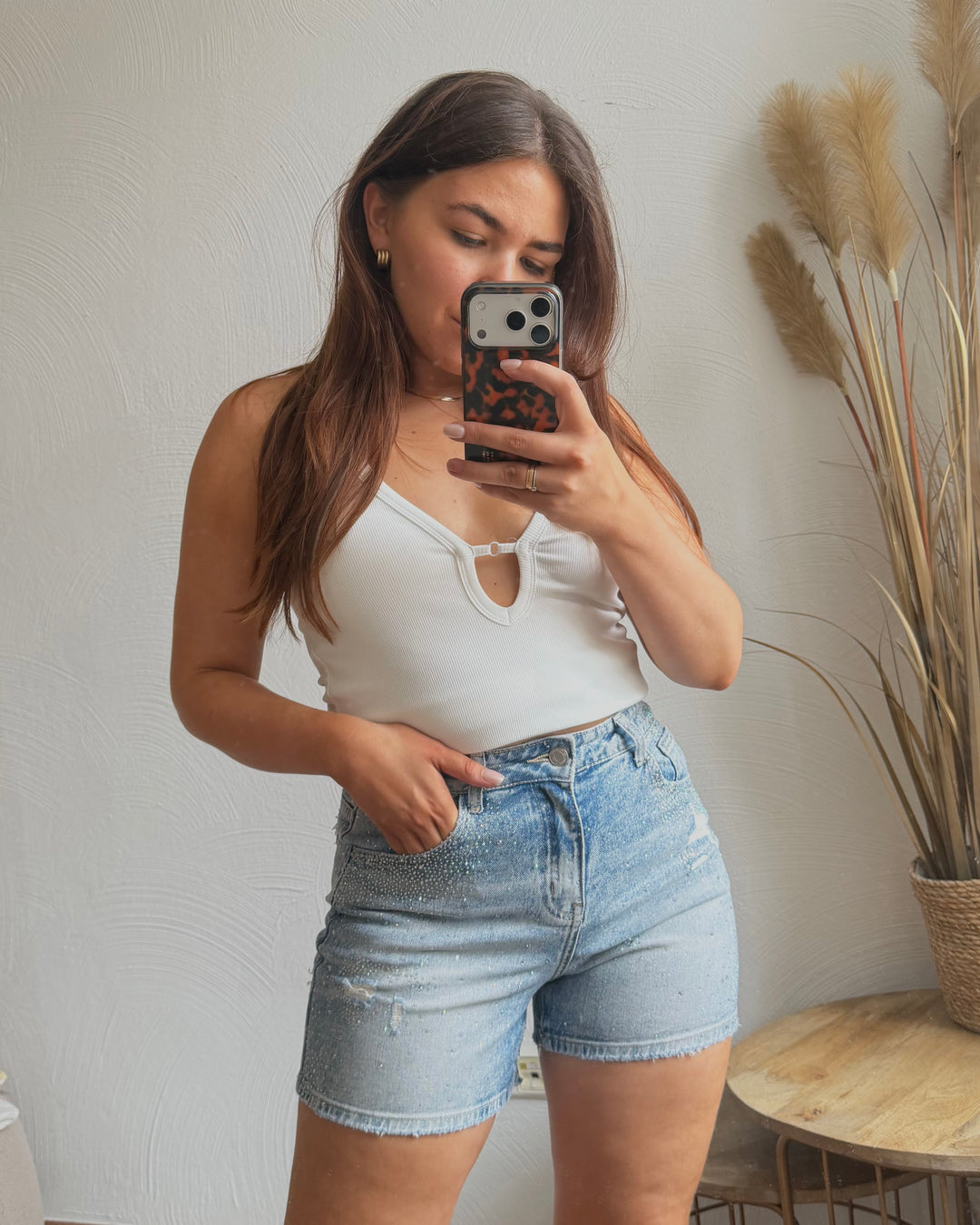 Denim Shorts — Glitzer