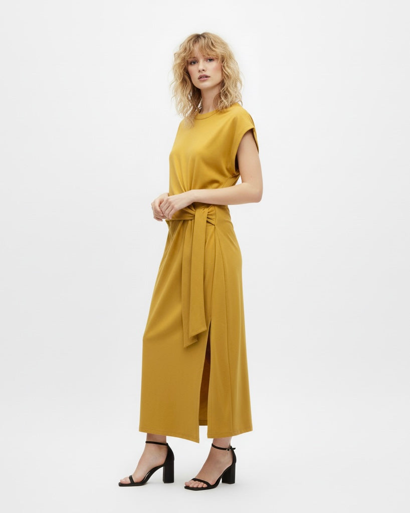 ELEGANT WRAP DRESS