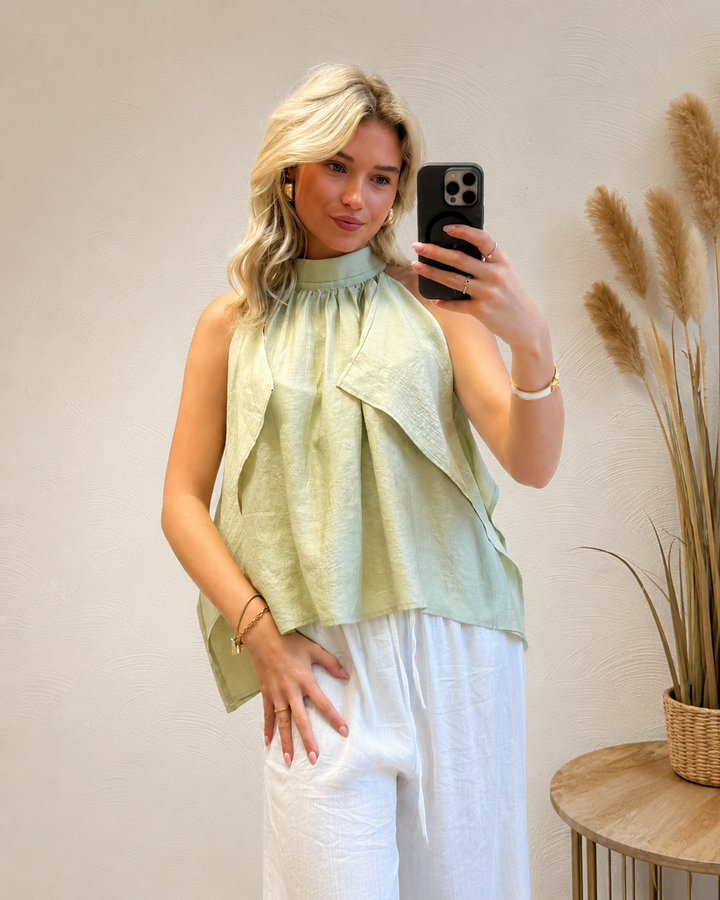 Halter Top Salbei