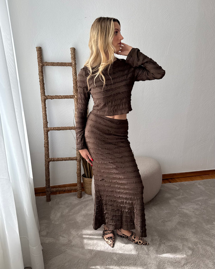 JILL - Ruffle Skirt