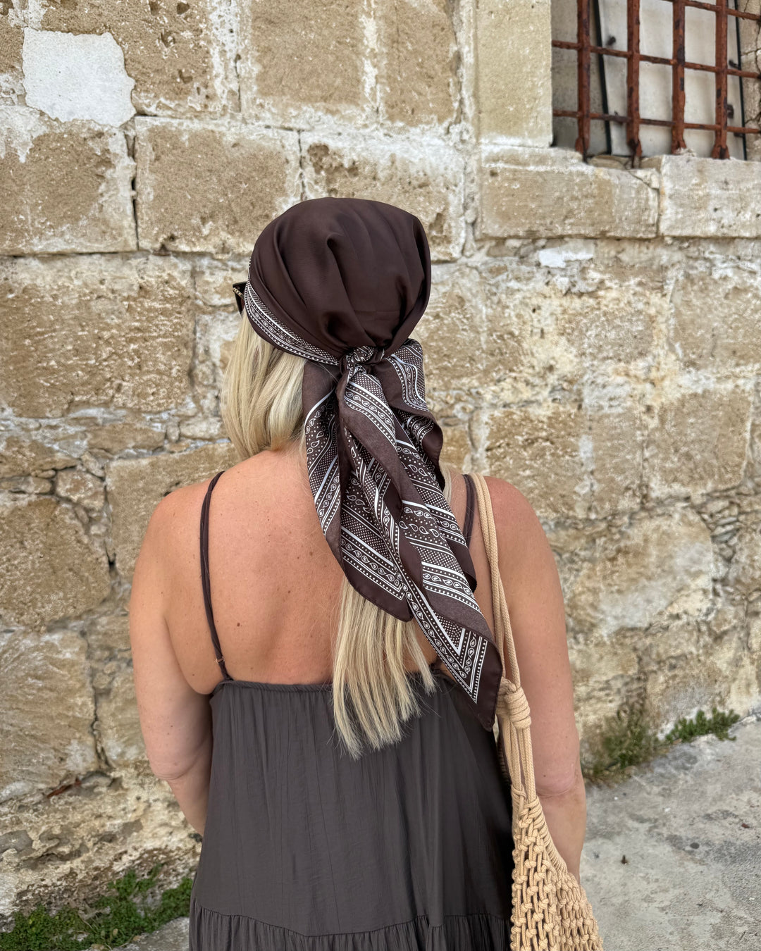 Boho Silk Scarf