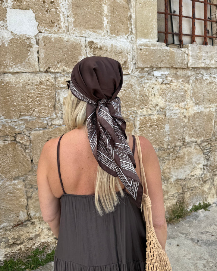 Boho Silk Scarf