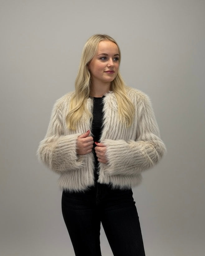 MARLEY - FAUX FUR JACKE