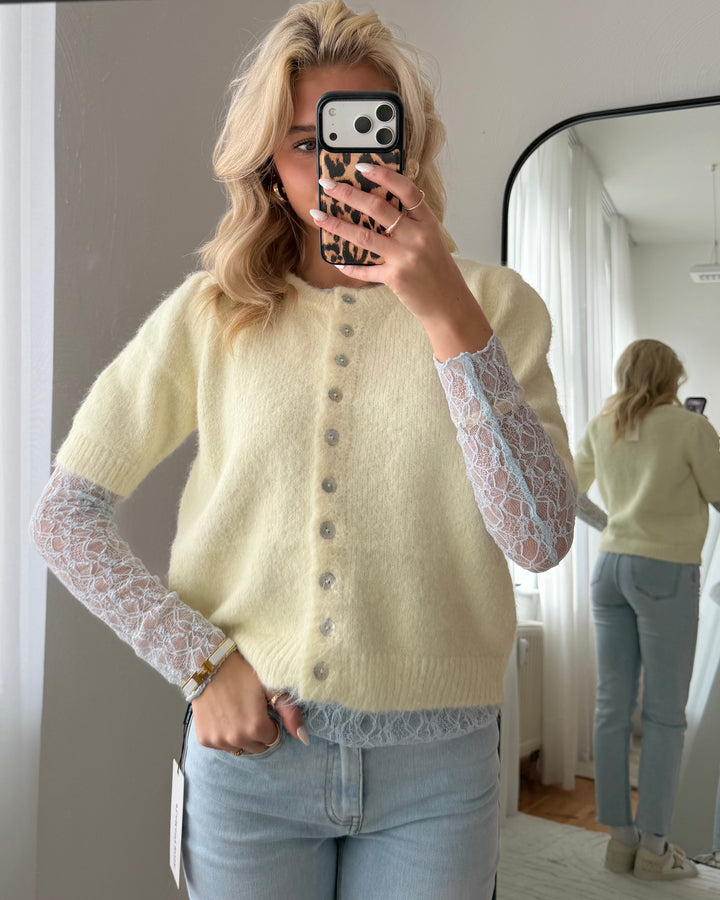 HELIA - Kurzarm Pullover