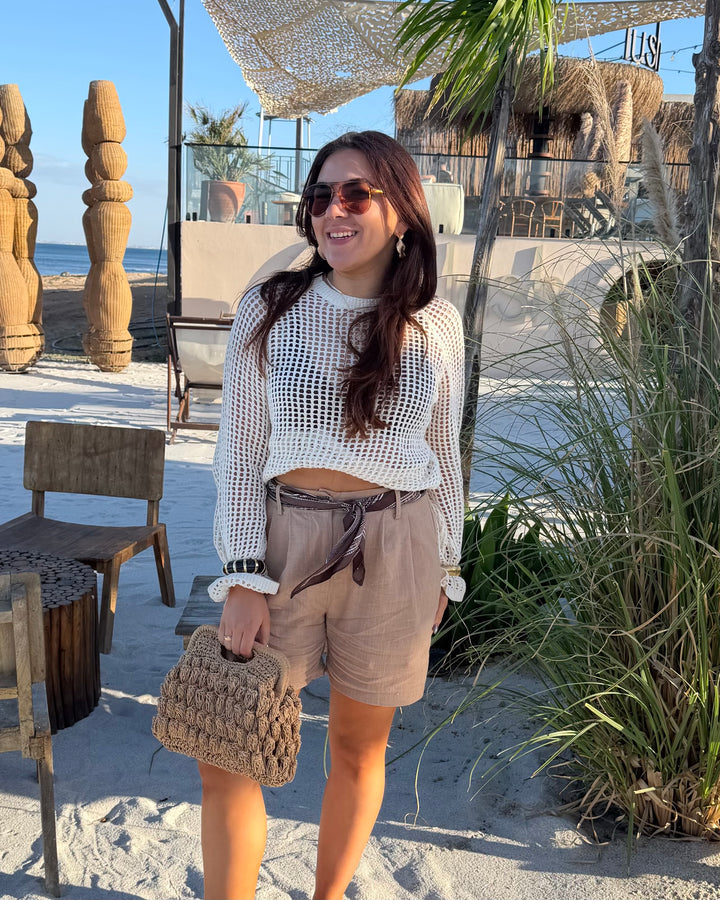 Crochet Knit Sweater