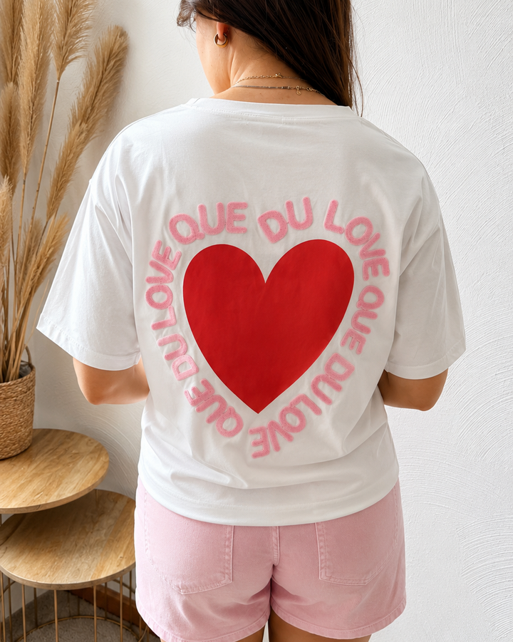 T-Shirt "Que du Love"
