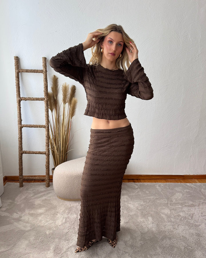 JILL - Ruffle Shirt