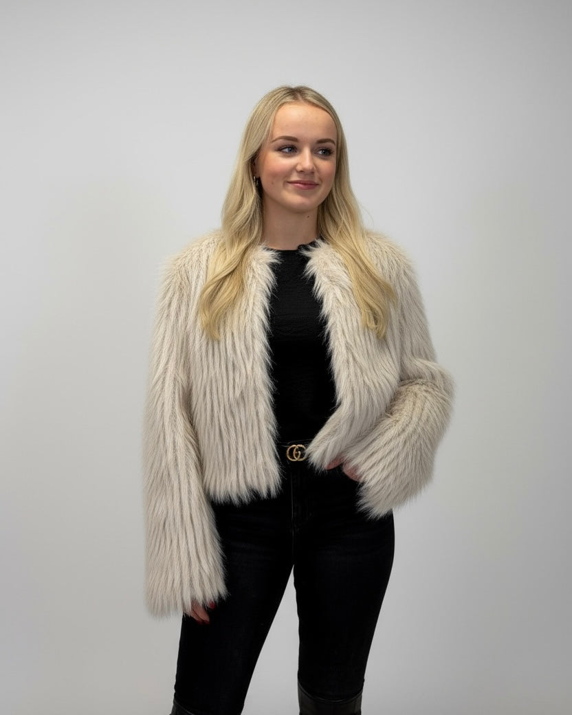MARLEY - FAUX FUR JACKE