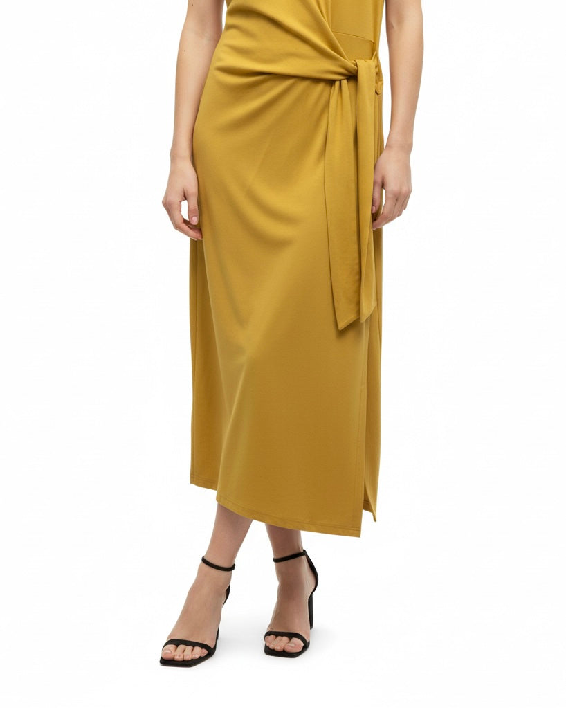 ELEGANT WRAP DRESS