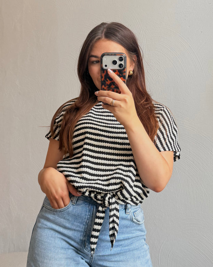 Stripe Knit Shirt
