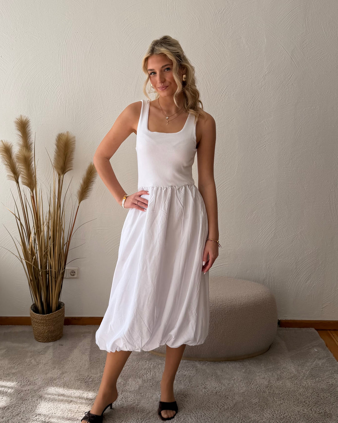 Bubble Midi-Kleid