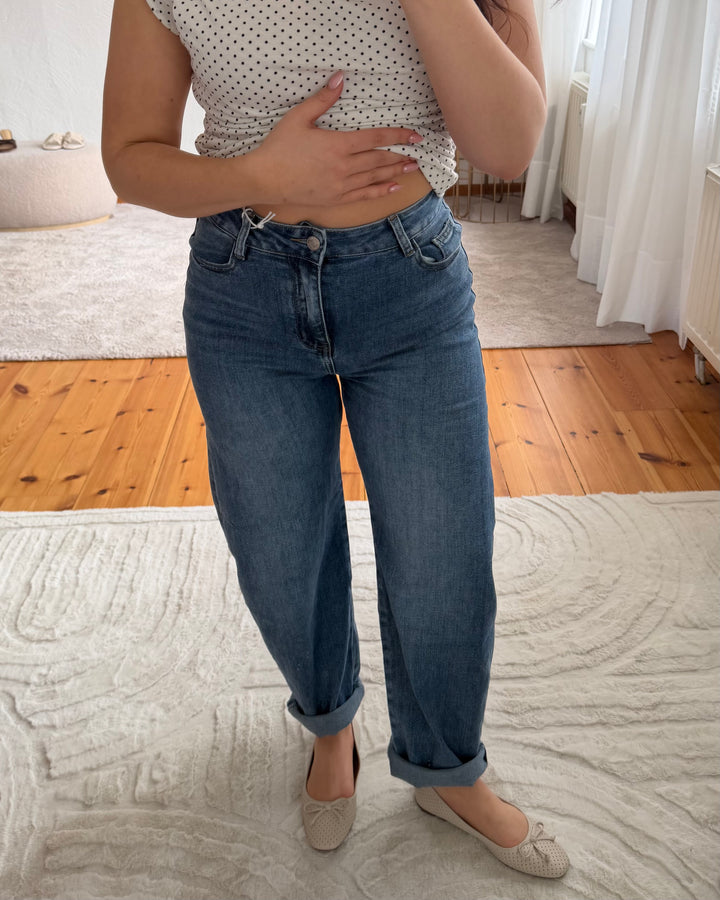 Barrel Fit Jeans