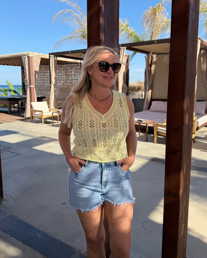 Crochet Top Lemon