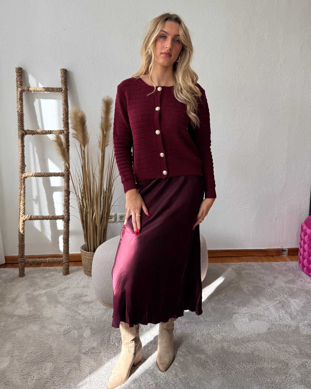 IT-SATIN SKIRT