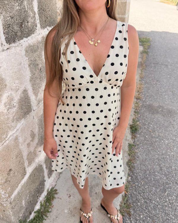 Polka Dot Minikleid