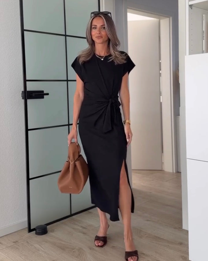 ELEGANT WRAP DRESS
