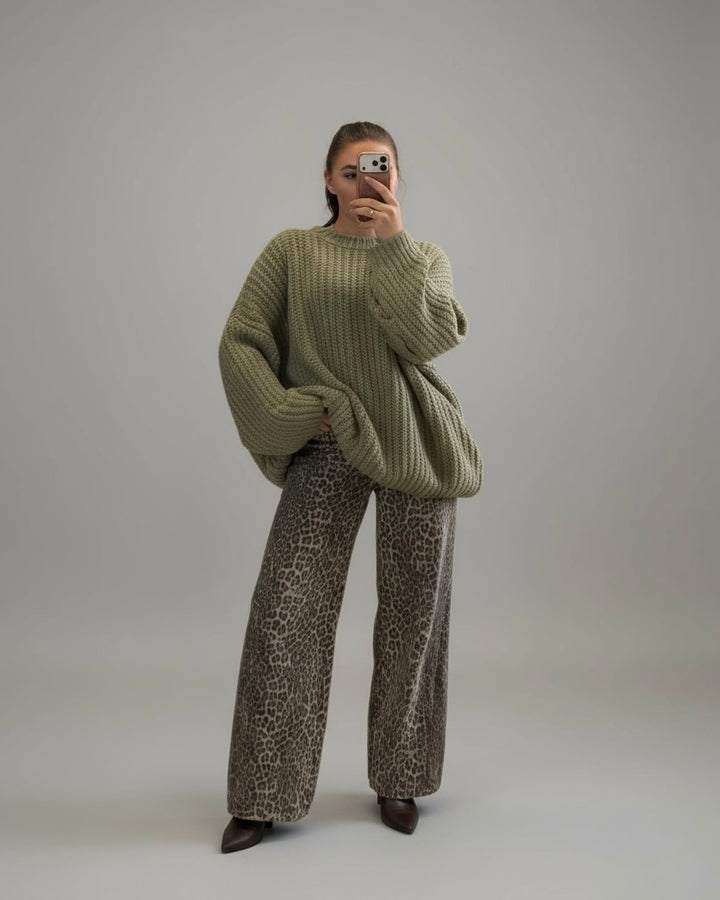 BASIC FIT - Oversized Pullover