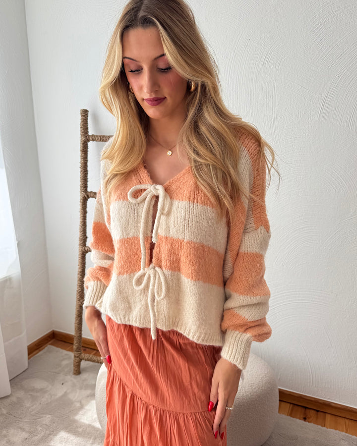 DUO BOW - Cardigan