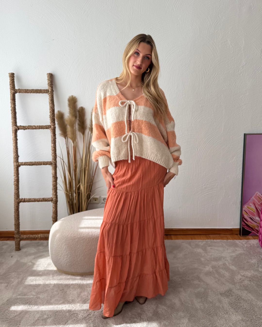 DUO BOW - Cardigan