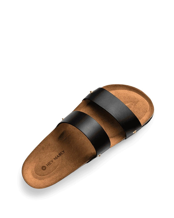 Hey Marly Sandale Casual Cork Black  (keine Rücknahme)